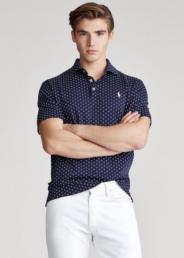 Polos Polo Ralph Lauren Hombre Azul Marino Multicolor - Classic Fit Soft Cotton - GFYZS2854